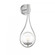Encino 1-Light Wall Sconce in Polished Chrome (128|9-7193-1-11)