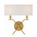 Arondale 2-Light Wall Sconce in Warm Brass (128|9-3305-2-322)