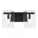 Genry 2-Light Bathroom Vanity Light in Matte Black (128|8-8204-2-BK)