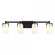 Caldwell 4-Light Bathroom Vanity Light in Matte Black (128|8-4128-4-BK)