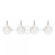 Addison 4-Light Bathroom Vanity Light in Polished Chrome (128|8-3981-4-11)