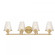 Candler 4-Light Bathroom Vanity Light in Warm Brass (128|8-3596-4-322)