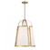Chartwell 4-Light Pendant in Warm Brass (128|7-6304-4-322)