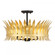 Ensley 4-Light Ceiling Light in True Gold (128|6-7900-4-261)