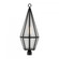 Peninsula 1-Light Outdoor Post Lantern in Matte Black (128|5-707-BK)
