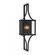 Raeburn 1-Light Outdoor Wall Lantern in Matte Black and Weathered Brushed Brass (128|5-472-144)