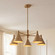 Pharos 5-Light Chandelier in Noble Brass by Breegan Jane (128|1-8004-5-127)