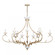 Muse 12-Light Chandelier in French Gold and White Cashmere by Breegan Jane (128|1-5186-12-59)