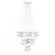 Pacha 10-Light Chandelier in White Cashmere by Breegan Jane (128|1-6914-10-47)