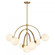 Marias 7-Light Chandelier in Warm Brass (128|1-3319-7-322)