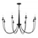 Stonecrest 8-Light Chandelier in Matte Black (128|1-1202-8-89)