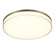 13'' LED Flush Mount in Ashen Brass Finish (10|769-2-787-L)