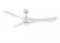 Klear 56 inch Indoor/Outdoor Ceiling Fan with LED CCT Select Light Kit (90|FPD6858MW)