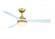 Barlow - 52 inch - BS with MW Blades and LED LK (90|FP6807BSMW)
