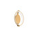 SOLITAIRE 13IN INDOOR SCONCE 3000K (1357|WS-21413-AB)