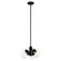 Silvarious 16.5 Inch 3 Light Convertible Pendant with Clear Glass in Black (2|52700BKCLR)
