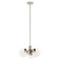 Silvarious 16.5 Inch 3 Light Convertible Pendant with Clear Glass in Polished Nickel (2|52700PNCLR)