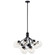 Chandelier Convertible 12Lt (2|52701BKCLR)