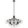 Chandelier Convertible 16Lt (2|52702BK)