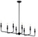 Linear Chandelier 8Lt (2|52693BK)