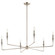 Alvaro 40 Inch 6 Light Chandelier in Polished Nickel (2|52690PN)