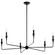 Chandelier 6Lt (2|52690BK)