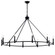 Chandelier 10Lt (2|52707BK)