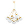 DUXBURY CHANDELIER (57|2107-AGB)