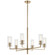 Velestino 30.25'' 6-Light Chandelier in Champagne Bronze (2|52679CPZ)