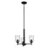 Mini Chandelier 3Lt (2|43670BKCLR)