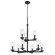 Chandelier 9Lt (2|44014BK)
