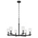 Chandelier 6Lt (2|44013BK)