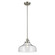 Avery 11.25'' 1-Light Bell Pendant with Clear Seeded Glass in Nickel (2|43906NI)