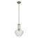 Everly 15.25'' 1-Light Bell Pendant with Clear Glass in Brushed Nickel (2|42141NI)