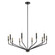 Armand 38.25'' 10-Light Chandelier in Black (2|52348BK)