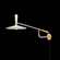 Milena Plug-In Wall Sconce (6939|HL906101-AGB/SCR)