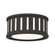 Kendal 2 Light Black Forged Flush Mount (205|KEN-2200-BF)