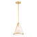 Fulton 1 Light Antique Gold Pendant (205|FUL-900-GA)