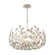 Broche 23'' Antique Silver Chandelier (205|566-SA)