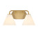 Blair 2-Light Bathroom Vanity Light in Warm Brass (128|8-2988-2-322)