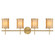 Camden 4-Light Bathroom Vanity Light in Warm Brass (128|8-2055-4-322)