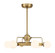 Gibson 6-Light Fan D'Lier in Warm Brass (128|30-FD-345-322)