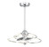 Hydra LED Fan D'Lier in Polished Chrome (128|24-FD-945-11)