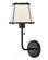 Medium Single Light Sconce (87|4890BK) Medium Single Light Sconce (87|4890BK)