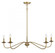 5-Light Chandelier in Natural Brass (128|M10085NB)