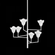 ALORA Chandelier (57|1286-WP)