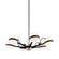 Ace Chandelier (52|F7163-TBK/PN)