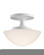 Small Semi-Flush Mount (87|47813CI)