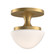 Extra Small Semi-Flush Mount (87|47811LCB)