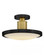 Medium Semi-Flush Mount (87|47593BK-LCB)